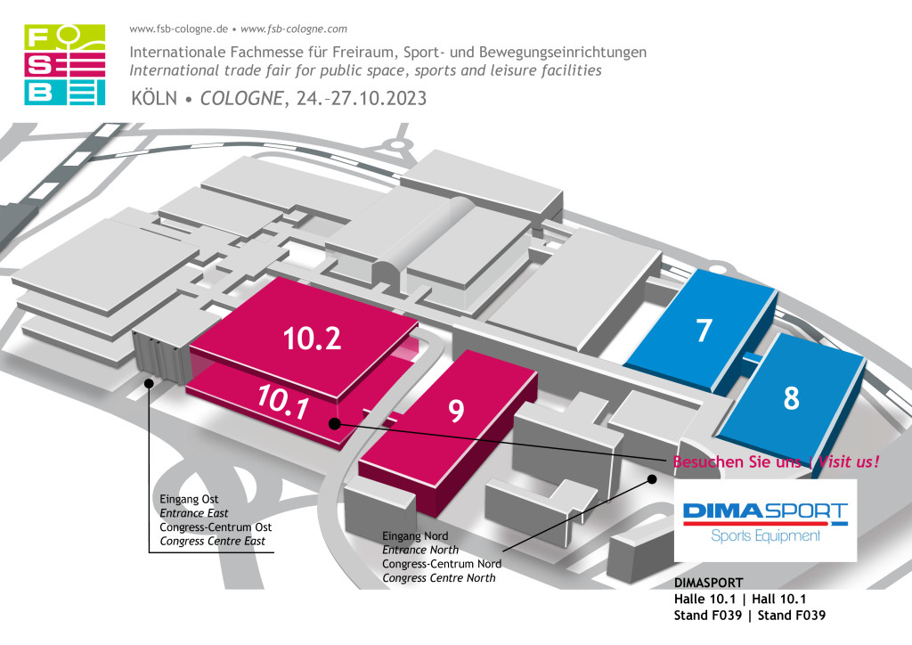 Plan de stand DIMA à FSB